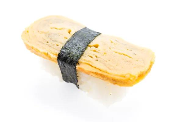 Sushi ägg isolerad på vit — Stockfoto