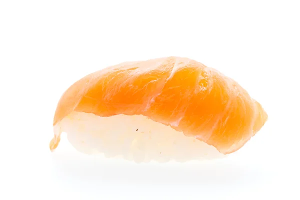 Sushi de somon izolat pe alb — Fotografie, imagine de stoc