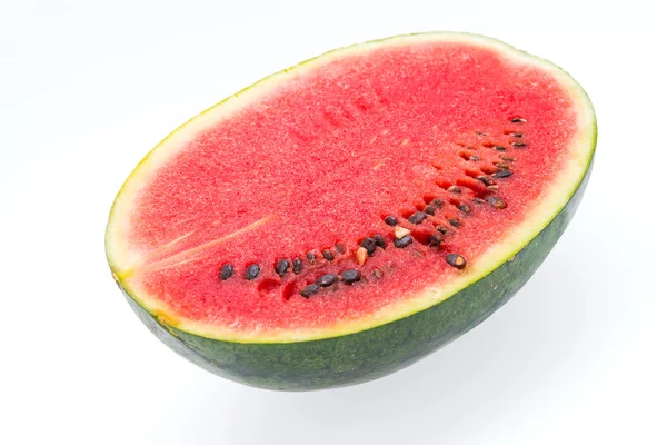 Wassermelone isoliert auf weiß — Stockfoto