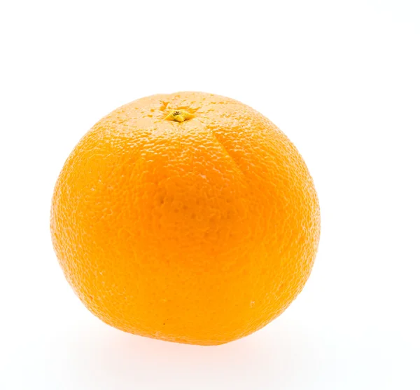 Orange isoliert auf Weiß — Stockfoto