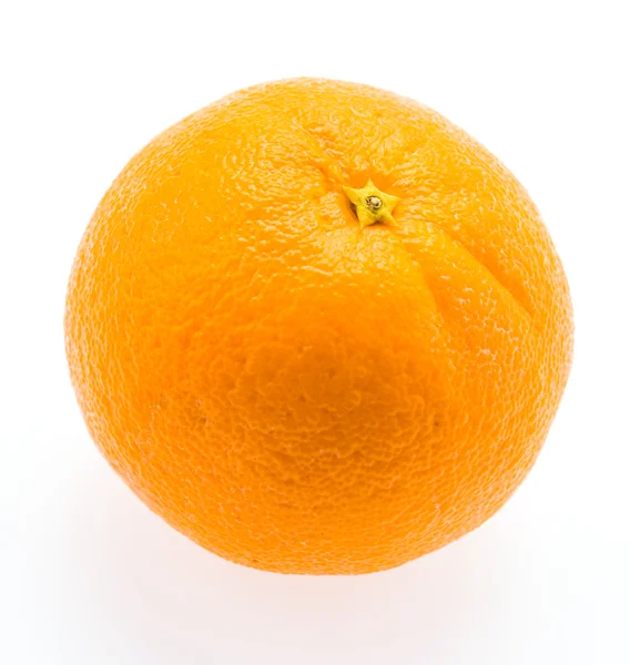 Laranja isolada sobre branco — Fotografia de Stock