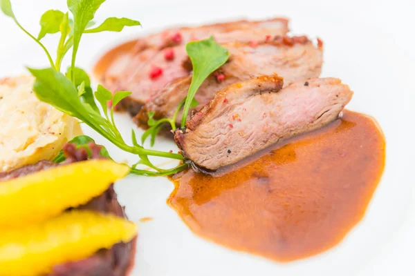 Steak-Ente — Stockfoto