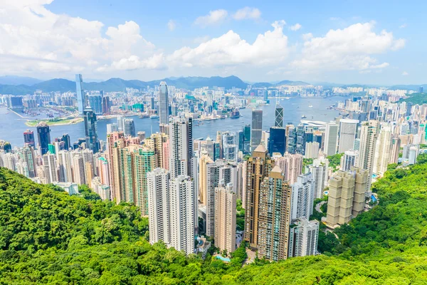 Scene of the Victoria Harbour — Stock Photo, Image