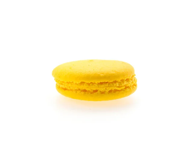 Yellow macaroon — Stock Photo, Image