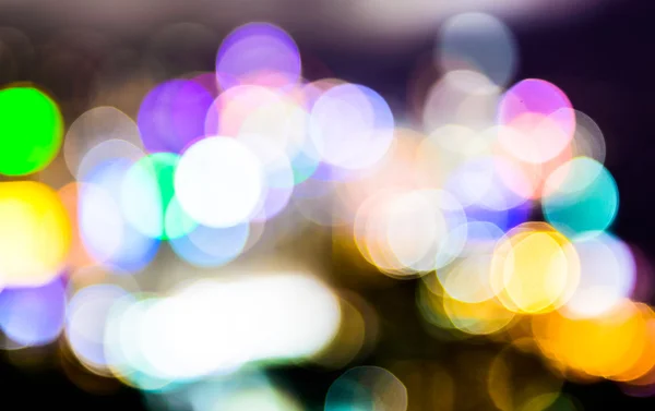 Bokeh เมืองฮ่องกง — ภาพถ่ายสต็อก