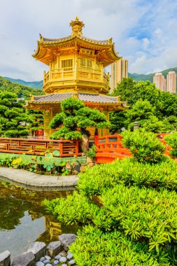 Altın Çin Pavyonu hong kong park 