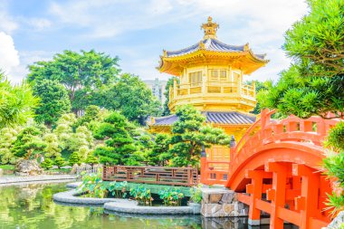 Altın Çin Pavyonu hong kong park 