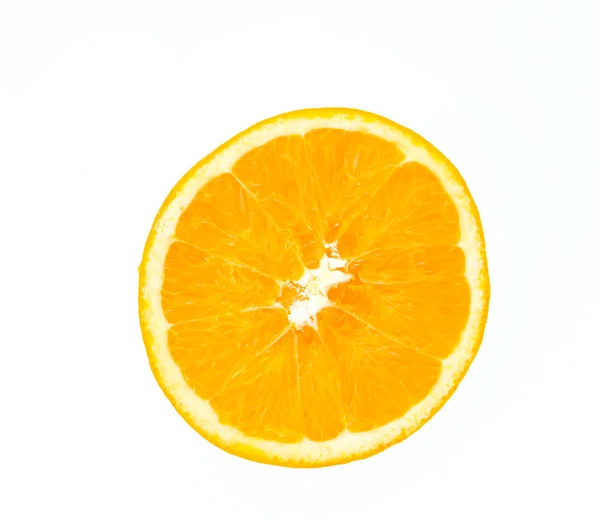 Naranja aislado sobre blanco —  Fotos de Stock