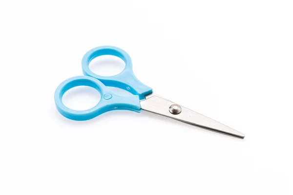 Blue scissor — Stock Photo, Image