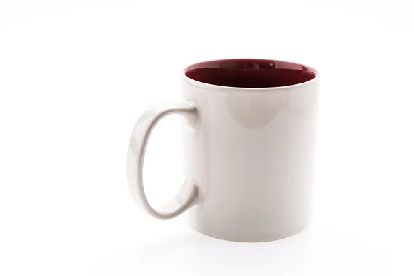 Weiße Kaffeetasse — Stockfoto