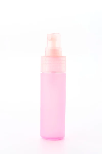 Butelka z rozpylaczem z tworzyw sztucznych — Zdjęcie stockowe