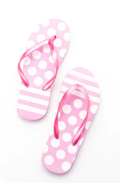 Flip flop fashion plastic shoes — Stock Photo, Image