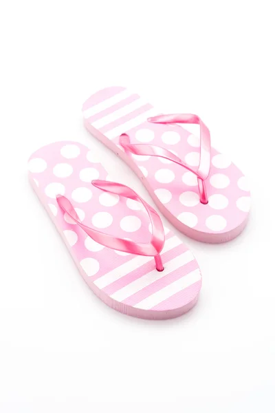 Flip flop fashion plastic shoes — Stock Photo, Image