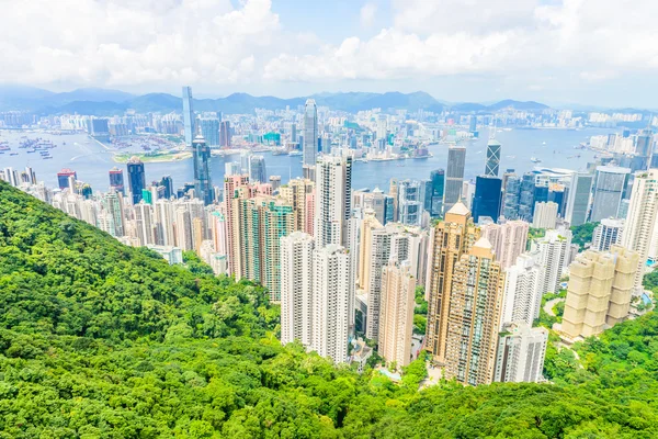 Scene of the Victoria Harbour — Stock Photo, Image