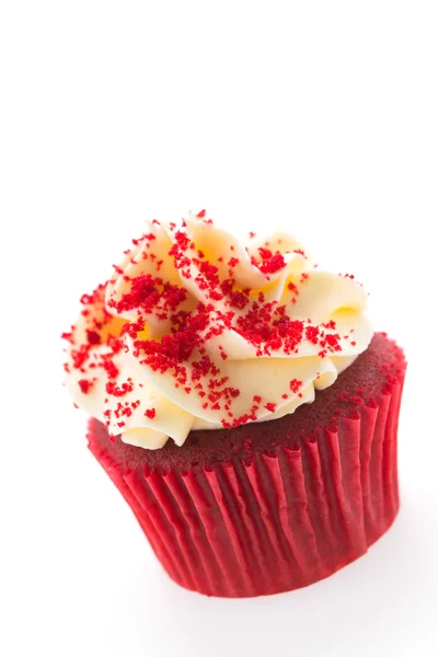 Cupcake velours rouge — Photo