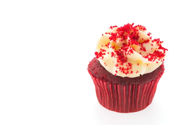 Red velvet košíčky — Stock fotografie