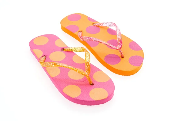 Flip flop mode plast skor — Stockfoto