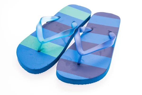 Flip flop fashion plastic shoes — Stock Photo, Image