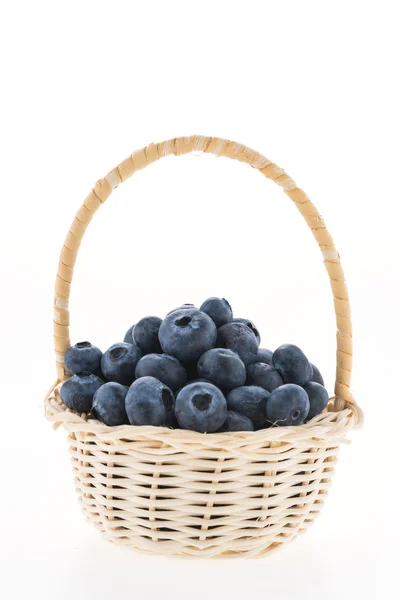 Blueberry basket — Stock Photo, Image