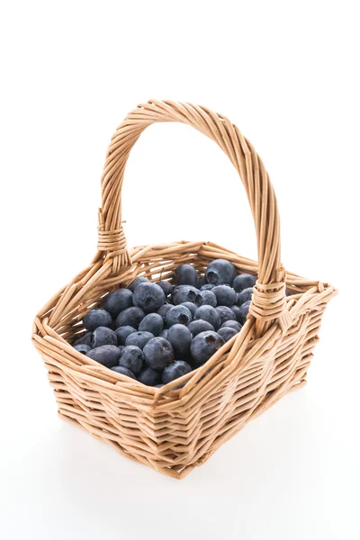 Blueberry basket — Stock Photo, Image