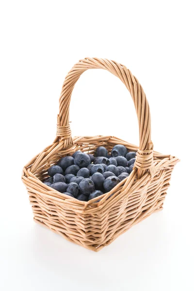 Blueberry basket — Stock Photo, Image