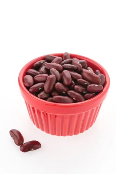 Frijoles rojos riñón — Foto de Stock