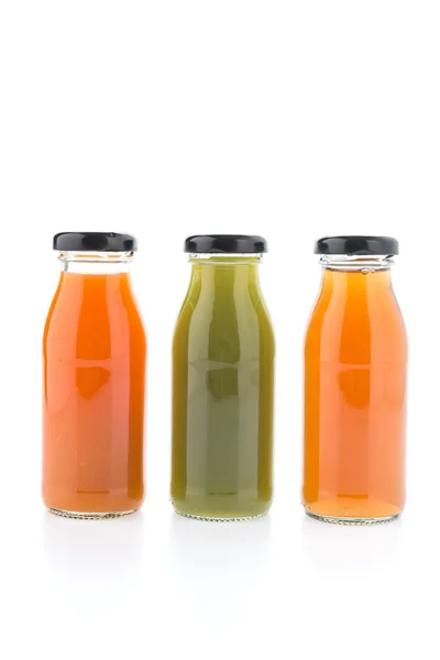 Juice bottles — Stock Photo, Image