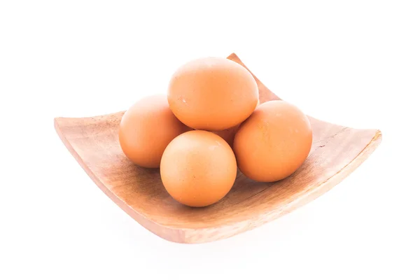 Chicken eggs — Stock Photo, Image