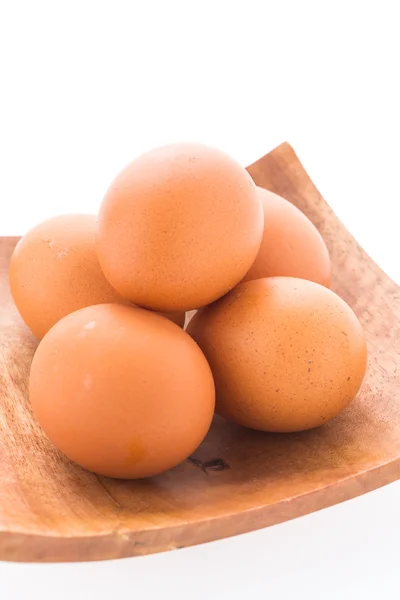 Chicken eggs — Stock Photo, Image