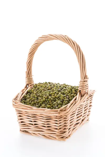 Green mung beans — Stock Photo, Image