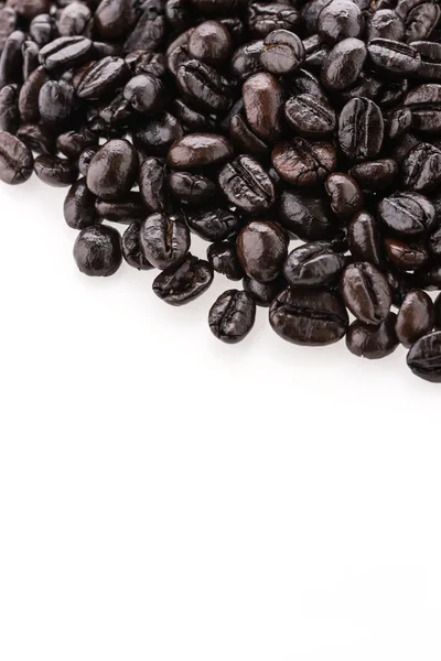 Coffee beans isolated on white background — Stock Photo, Image