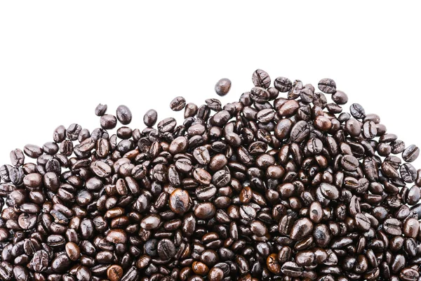 Coffee beans isolated on white background — Stock Photo, Image