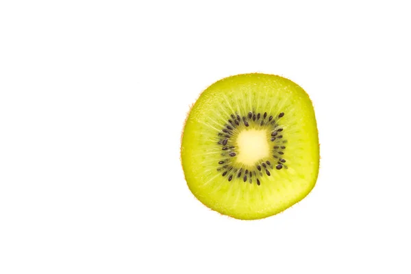 Kiwi aislado en blanco — Foto de Stock