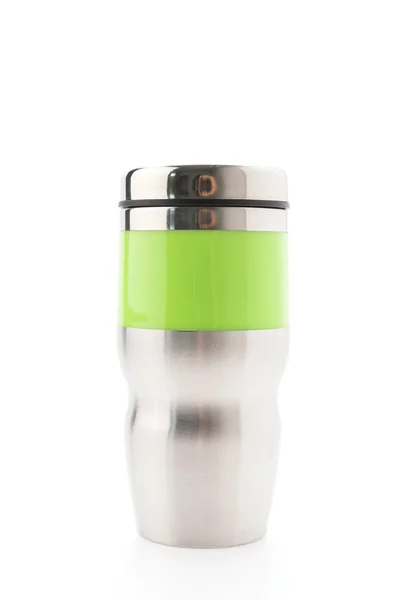 Thermos coffee mug — Stock Photo, Image