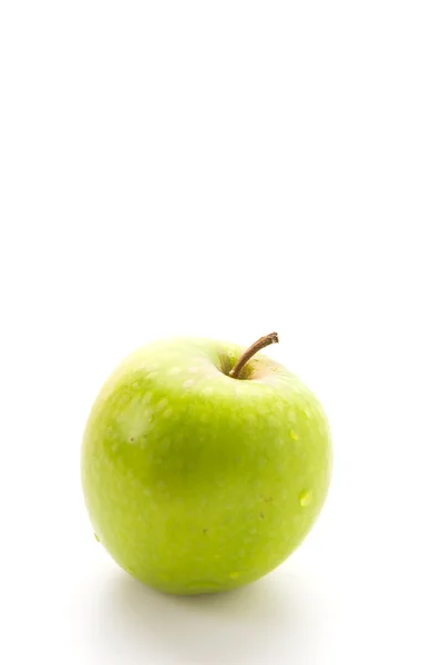 Grüner Apfel — Stockfoto