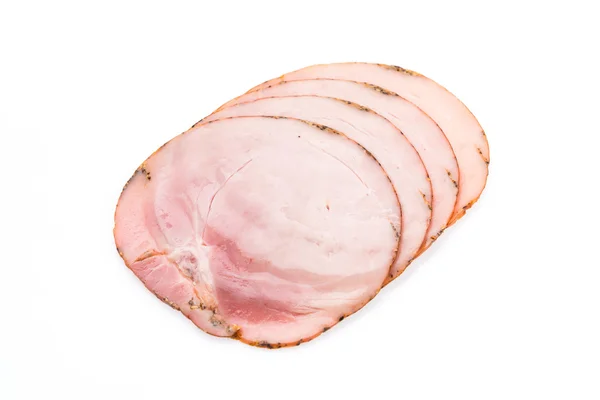 Ham slices — Stock Photo, Image