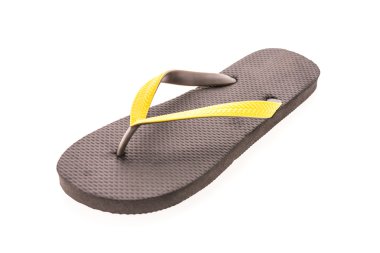 parmak arası terlik beyaz arkaplanda izole edildi