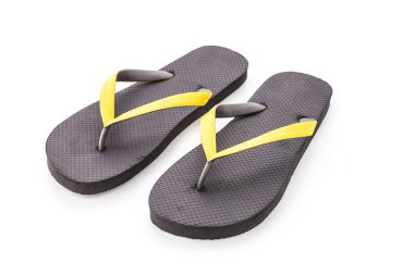 parmak arası terlik beyaz arkaplanda izole edildi