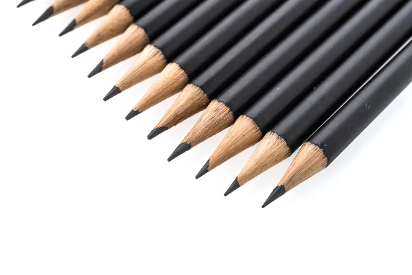 Black pencils — Stock Photo, Image