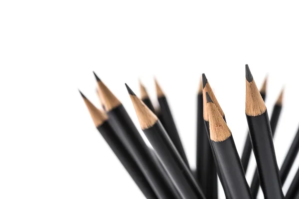 Ołówki czarne — Zdjęcie stockowe