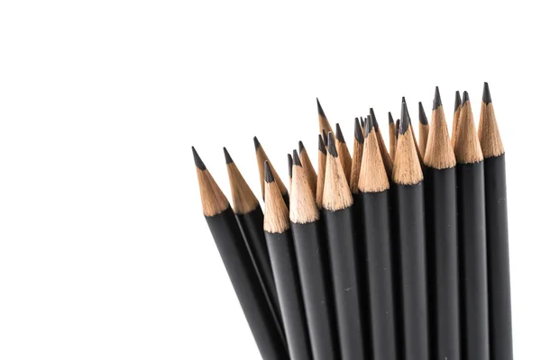 Black pencils — Stock Photo, Image