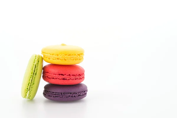 Macaron isolé sur fond blanc — Photo