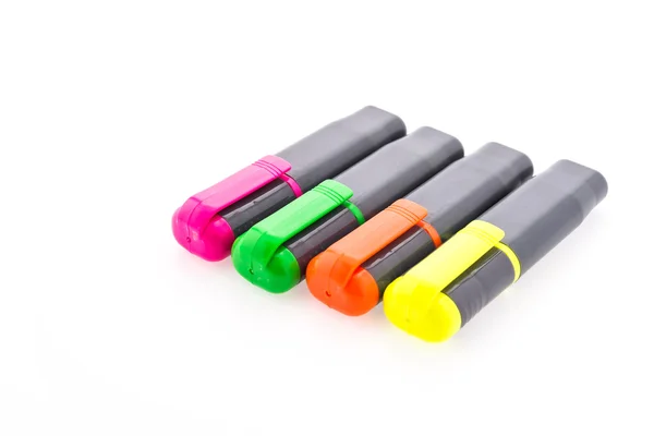 Highlighter pen isolated on white background — Stock Photo, Image