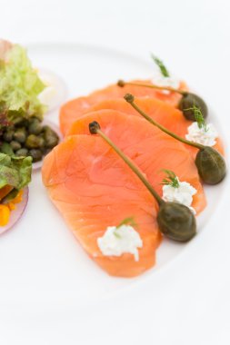 füme somon salata