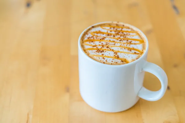 Caffè caramello caldo — Foto Stock