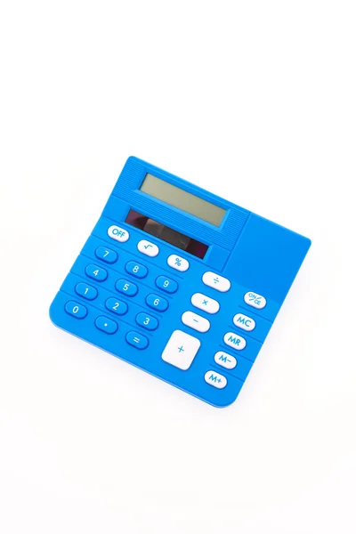 Calculator izolat pe fundal alb — Fotografie, imagine de stoc