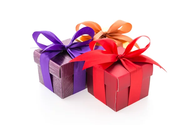Gift box isolated on white background — Stock Photo, Image