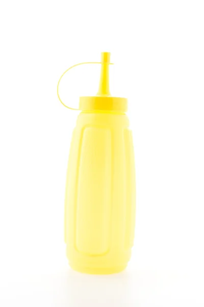 Sos butelka na białym tle — Zdjęcie stockowe