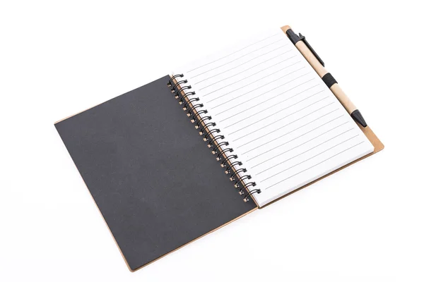 Notebook isolated on white background — Stock Photo, Image