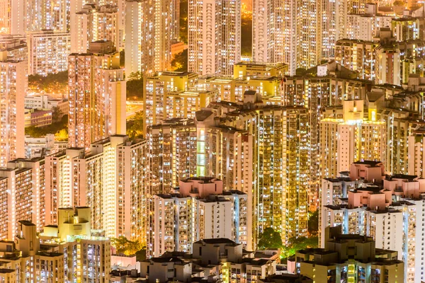 Costruire sfondo in Hong Kong — Foto Stock